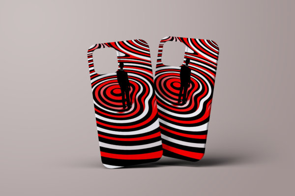 Apple iPhone 14 Case - Line Art Red