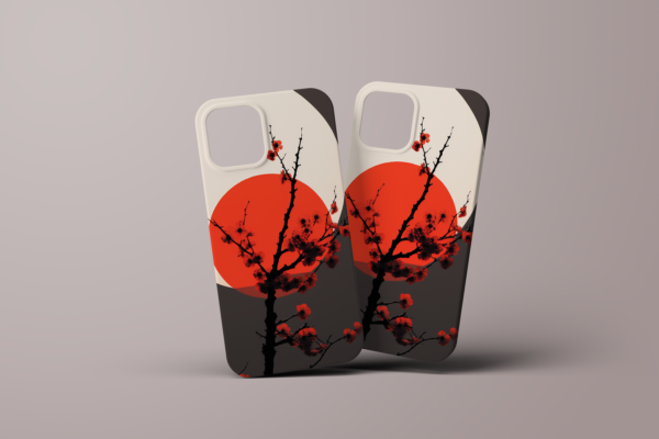 Apple iPhone 14 Case - Japanese Sun