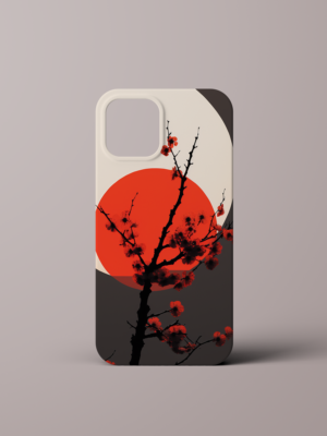 Apple iPhone 14 Case - Japanese Sun