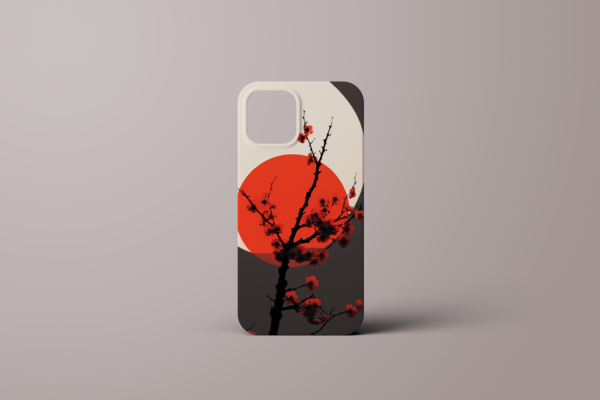 Apple iPhone 14 Case - Japanese Sun