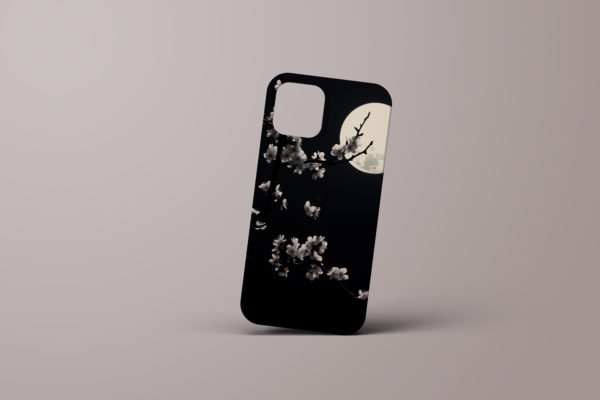 Apple iPhone 14 Case - Whimsical White Cherry Blossom